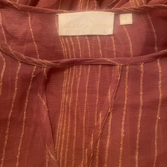 Love Sam sheer blouse size small - Picture 3 of 6